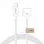 TECH-PROTECT MMC01 Ultraboost magnetische MacBook-kabel USB-C naar MagSafe 3 140W 300cm wit