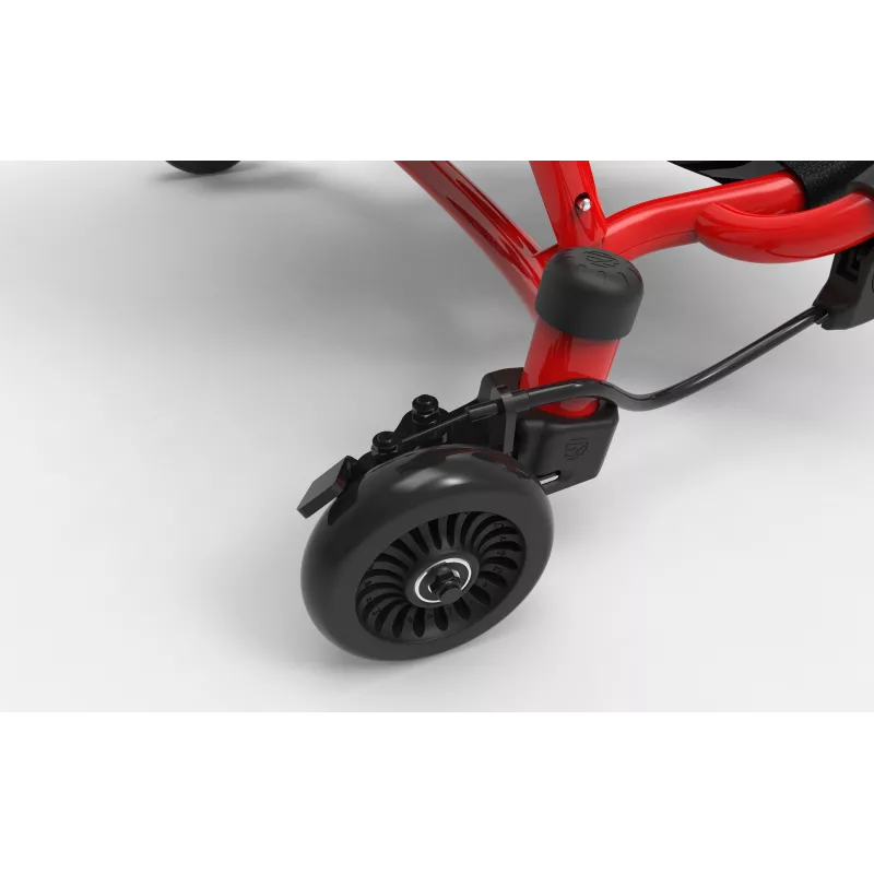 EzyRoller Drifter X beenbediende drift-kart voor kinderen vanaf 4-12+, rood