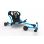 EzyRoller Drifter Pro X voetbediende drift-gokart voor kinderen vanaf 10 jaar - blauw