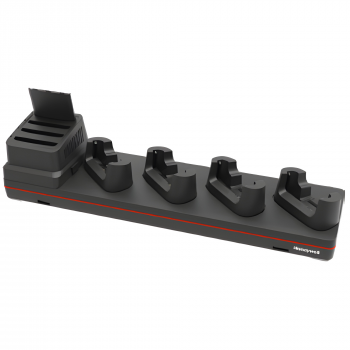 HONEYWELL CT30 XP niet geboot 5-voudig laadstation kit incl. 5-voudig laadstation PW SUPP zonder netsnoer. Laad tot 4 computers en 4 CT30 XP-accu's of tot 5 computers.
