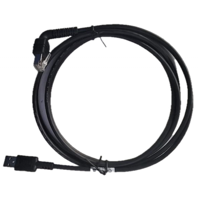Zebra DS55 USB-kabel 7 ft met haakse stekker