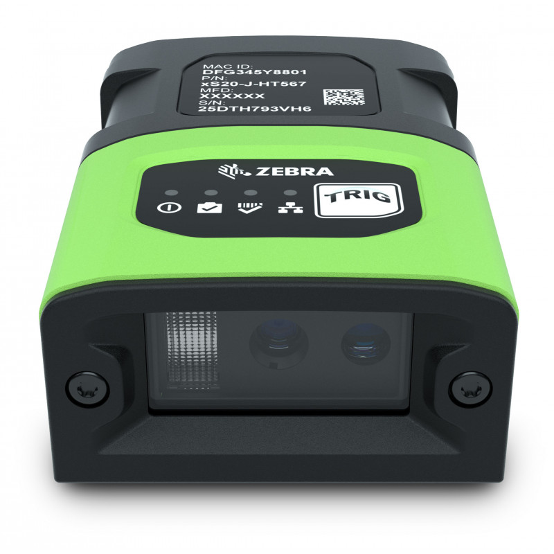Zebra FS20, standaardbereik, snelle decoder, Ethernet, autofocus, witte verlichting