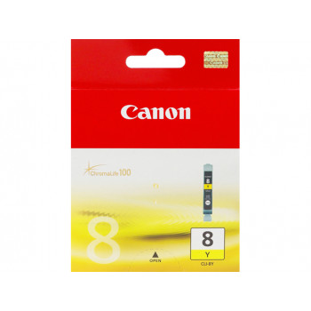 Canon CLI-8Y - 0623B006 - inkt geel - voor PIXMA iP3500, iP4500, iP5300, MP510, MP520, MP610, MP960, MP970, MX700, MX850, Pro9000