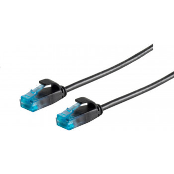 S/CONN maximum connectivity S-Conn 08-22305 U/UTP (UTP) zwart 0,3m Cat6 netwerkkabel (08-22305) - kabel - netwerk
