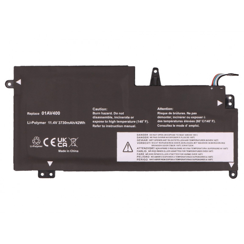 2-Power hoofaccupack Lenovo ThinkPad 13 Gen1 Gen 2 - batterij - 42 mAh (2P-01AV435)