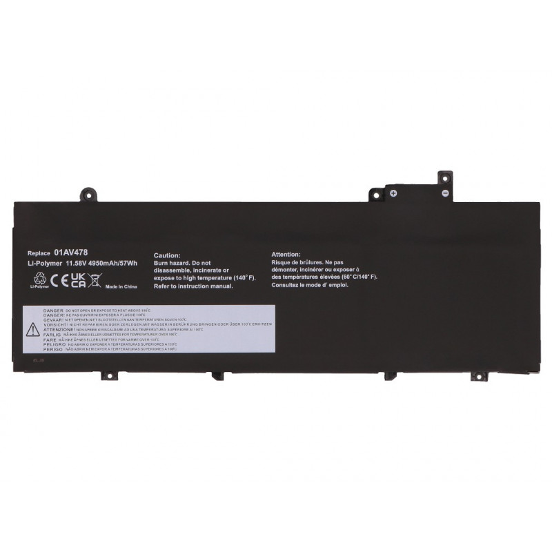 2-Power hoofaccu Lenovo ThinkPad T480s 20L7 - batterij - 44 mAh (2P-01AV478)