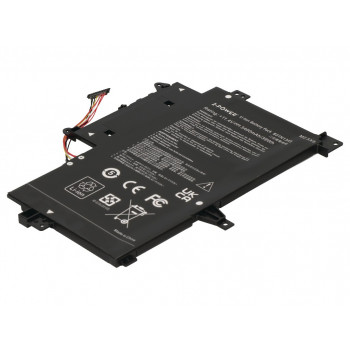 2-Power hoofaccupack voor Asus Transformer Book Flip TP500LA - batterij - 3.400 mAh (2P-0B200-00990100)