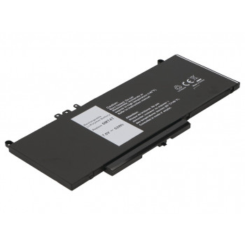 2-POWER hoofaccu 44Wh voor Dell Latitude E5470 - batterij - 44 mAh (2P-451-BBUQ)