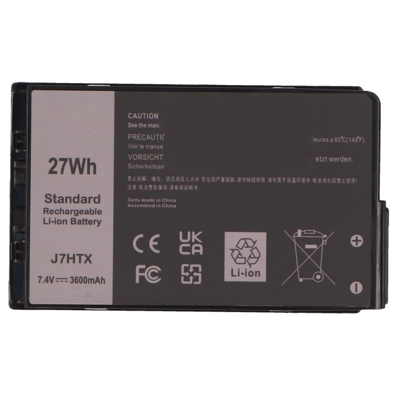 2-Power hoofaccu Dell Latitude 12 7212 - batterij - 3.600 mAh (2P-451-BBOR)