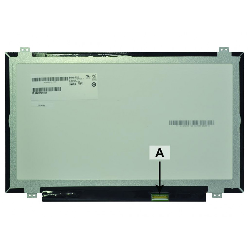 2-Power 2P-5D10L01874 - beeldscherm - 35,6 cm (14) - Full HD