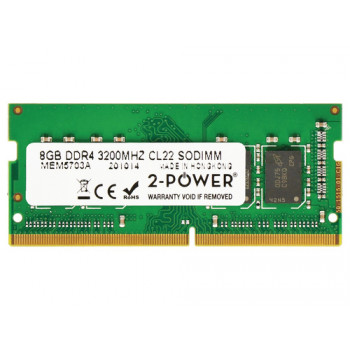 2-power 2P-5M30V06795 - 8 GB - 1 x 8 GB - DDR4 - 3200 MHz
