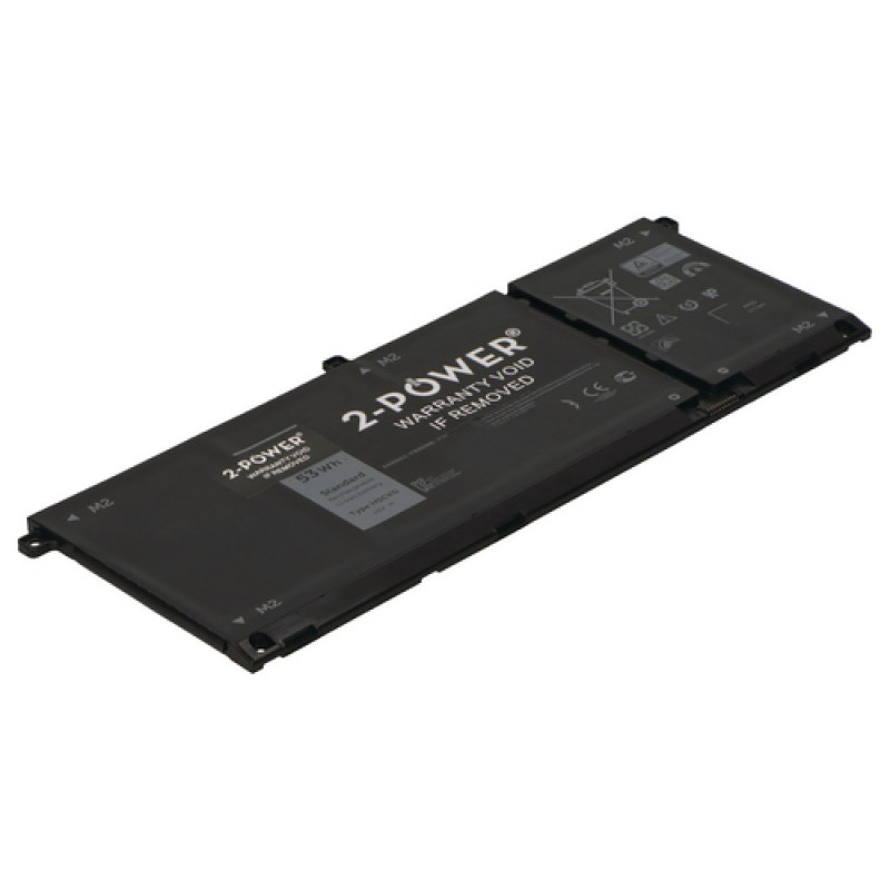2-power Dell Latitude 3410 hoofdaccupack - accu - 56 mAh (2P-9077G)