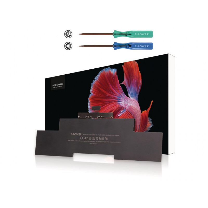 2-power 2P-A1494 - accu - Apple MacBook Pro 15 A1398 Late 2013 (EMC2674 - EMC2745) - Mid 2014 (EMC 2876 - EMC2861)