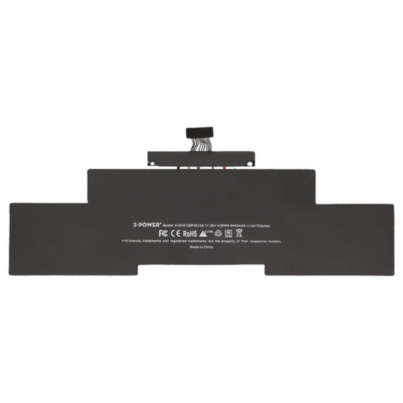 2-power 2P-A1618 - accu - Apple MacBook Pro 15 A1398 Mid 2015 (EMC2909 - EMC2910)