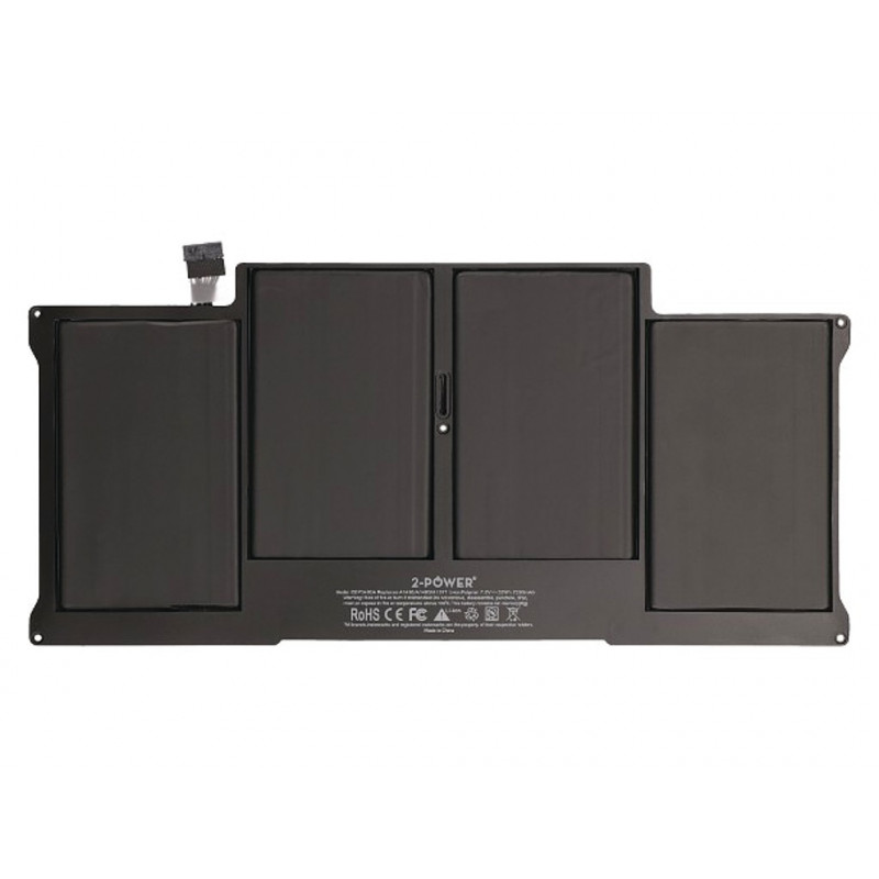 2-power 2P-A1405 - accu - Apple MacBook Air 13 A1369 (Late 2010 - Mid 2011) - A1466 (Mid 2012 - Mid 2013 - Early 2014 - Early...