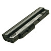 2-power hoofaccupack MSI Wind U100 zwart - batterij - 2.200 mAh (2P-BTY-S12)