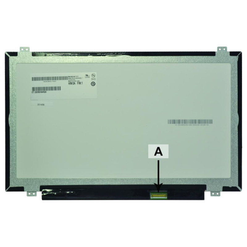 2-power 2P-B140HTN01.2 - beeldscherm - 35,6 cm (14) - Full HD - DELL - Latitude E7440