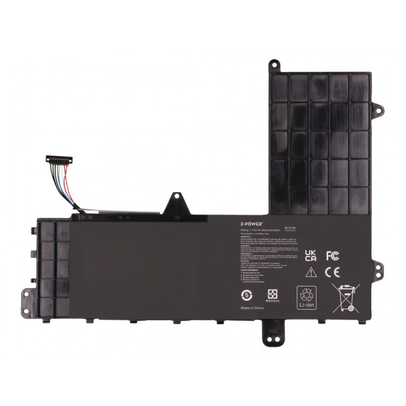 2-POWER 2P-B21N1506 hoofdbatterijpak - batterij - 3.400 mAh (2P-B21N1506)