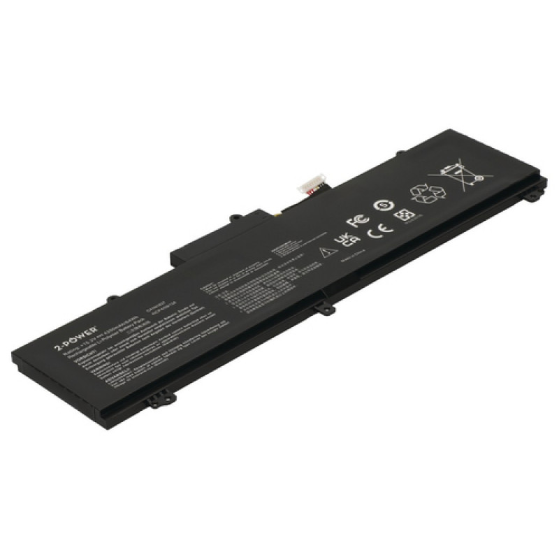 2-power hoofaccu-pack Asus GA502DU - batterij - 64 mAh (2P-C41N1837)