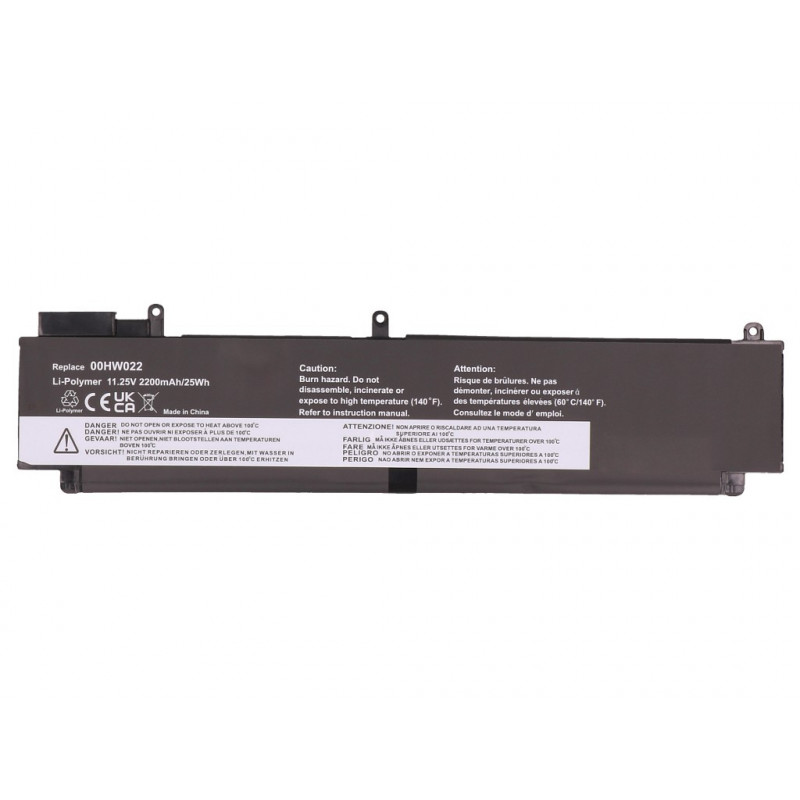 2-power hoofaccupack Lenovo ThinkPad T460s T470s - batterij - 2.200 mAh (2P-FRU00HW023)