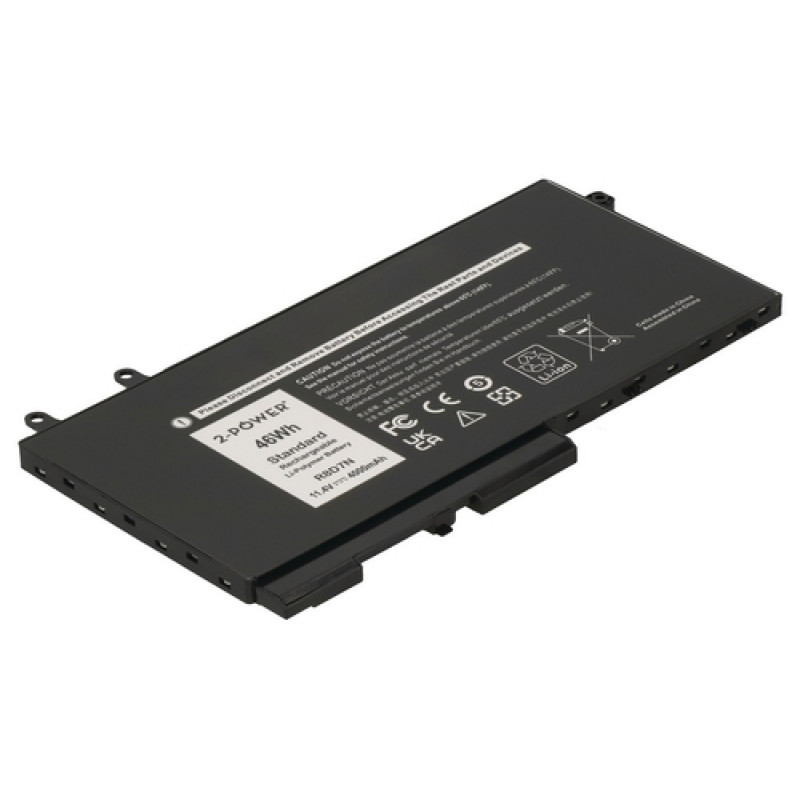 2-Power Dell Latitude 5400 hoofaccupack - accu - 46 mAh (2P-K7C4H)