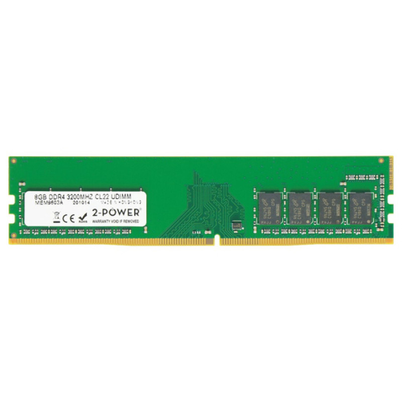 2-Power 2P-KF432C16BBA/8 - 8 GB - 1 x 8 GB - DDR4 - 3200 MHz