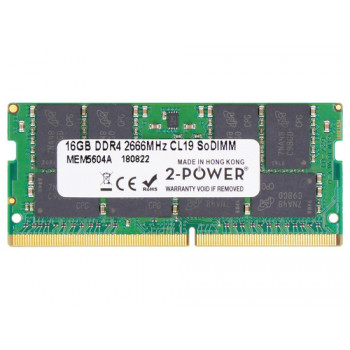2-power 2P-KF426S15IB1/16 - 16 GB - 1 x 16 GB - DDR4 - 2666 MHz - 260-pins SO-DIMM
