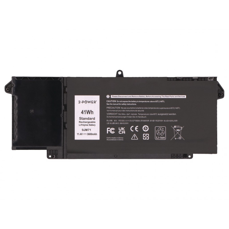 2-power Dell Latitude 5320 hoofaccupack - accu - 41 mAh (2P-GH5Y5)