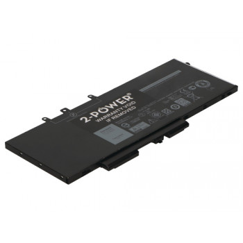 2-power hoofaccupack Dell Latitude 5580 Precision 3520 - batterij - 8.500 mAh (2P-KCM82)