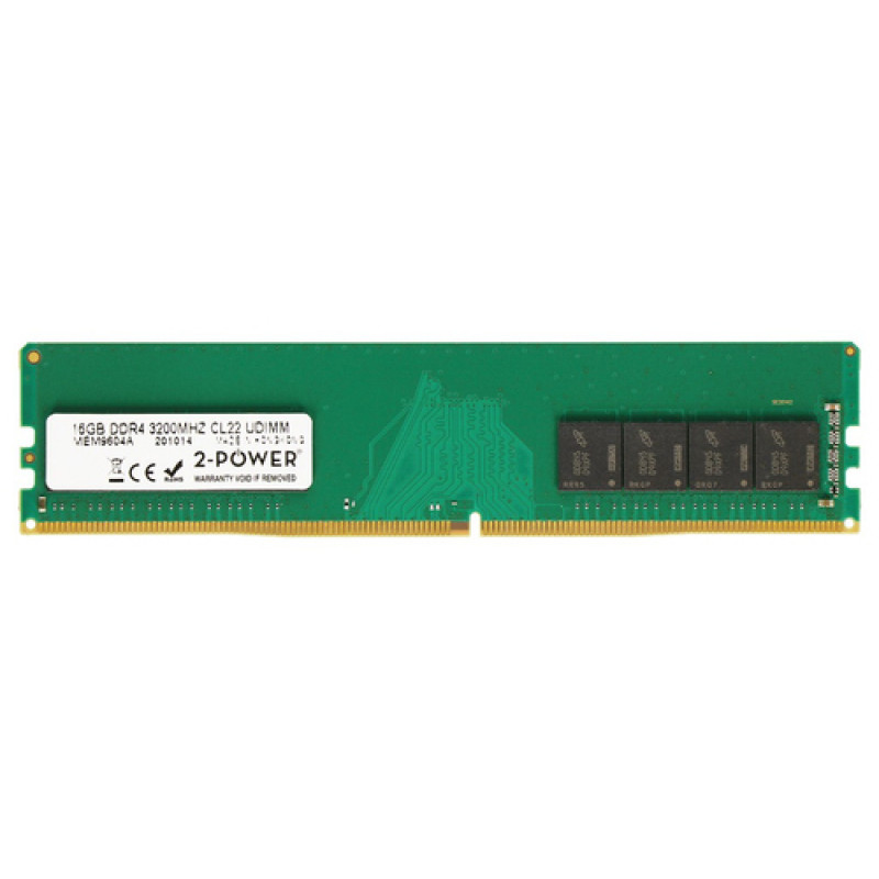 2-power 2P-KF432C16BB/16 - 16 GB - 1 x 16 GB - DDR4 - 3200 MHz - 288-pins DIMM