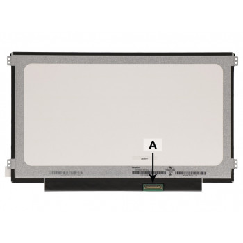 2-power 11,6 inch HD IPS mat met linker/rechter montagenokken (2P-KM88W)