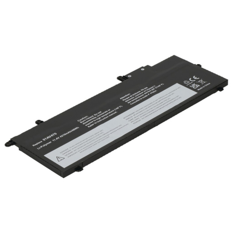 2-power hoofdbatterijpack Lenovo ThinkPad X280 20KF/20KE - batterij - 48 mAh (2P-L17L6P71)
