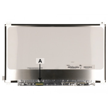 2-power 13,3 inch 1366x768 LED HD 30 pin glanzend