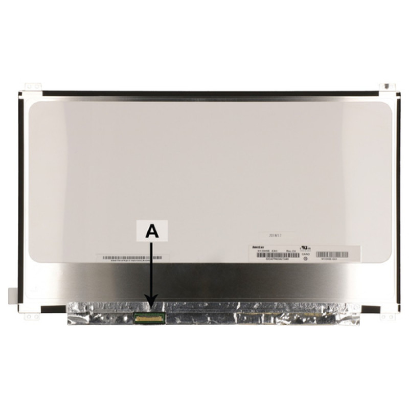 2-power 13,3 inch 1366x768 LED HD 30 pin glanzend