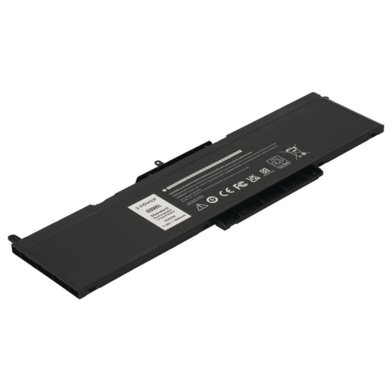 2-Power hoofaccu Dell Precision 3520 - batterij - 69 mAh (2P-NY5PG)