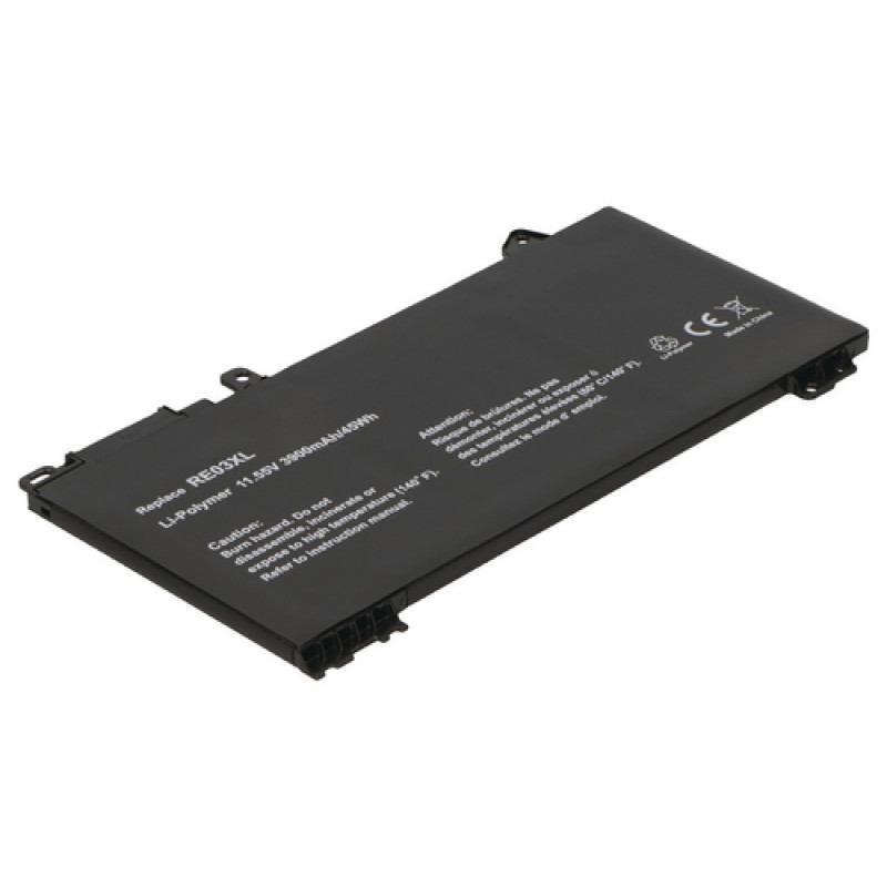 2-Power hoofaccu HP RE03XL - batterij - 45 mAh