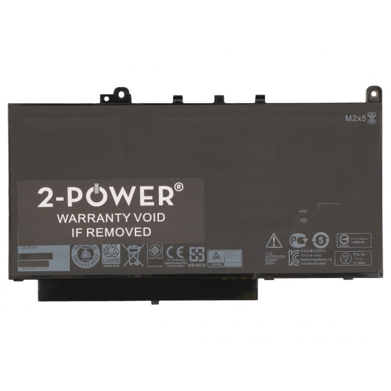2-power 2P-V6VMN - accu - batterij 3.180 mAh 11,1 V