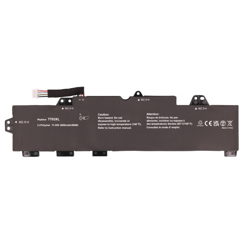 2-Power hoofaccu voor HP EliteBook 755 G5 - batterij - 56 mAh