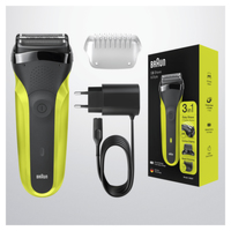 Braun scheerapparaat | 300BT Series 3 | gebruiksduur (max.) 30 min. | NiMH | zwart