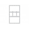 M PRO SERIES - behuizing 43 wand klein wit