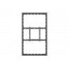 M PRO SERIES - behuizing 55 wand medium zwart