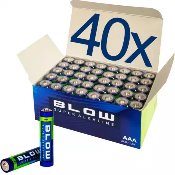 Batterij AAA LR3 Super Alkaline 40 stuks