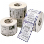 Zebra Z-Perform 1000D - wit - papier - direct thermisch - permanent - rechthoek (880183-063D)