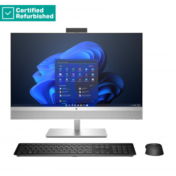 RENEW SILVER HP Elite 870 G9 AIO All-In-One 27 - i7-14700, 32GB, 1TB SSD, 27 FHD Non-Touch AG, FPR, in hoogte verstelbaar, USB-muis, Win 11 Pro, 1 jaar (99A42ETR#AB8)
