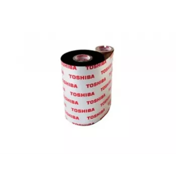 Toshiba lint - was/hars kwaliteit 600m x 152mm zwart 1 inch kern
