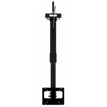Zebra houder, telescoop, verstelbaar 72 -138, plafondmontage, VESA, zwart