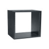Vaddio Middle Atlantic BRK12 - rack - zwart - 12U - 48,3 cm (19 inch)