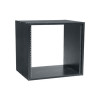 Vaddio Middle Atlantic BRK12 - rack - zwart - 12U - 48,3 cm (19 inch)