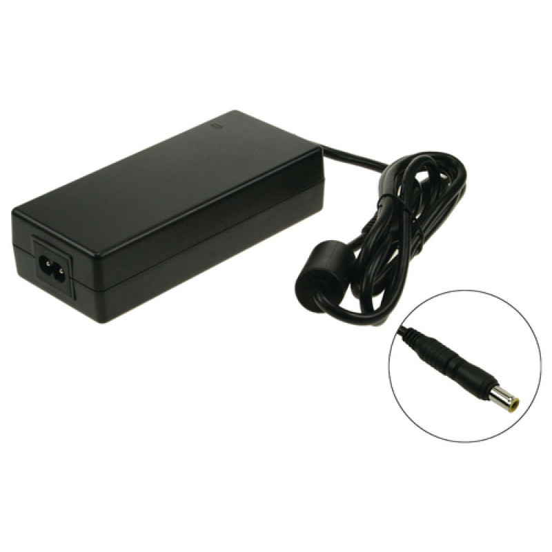 2-POWER CAA0698B - 20 V - zwart - Lenovo ThinkPad T60 - 57 mm - 131 mm - 32 mm