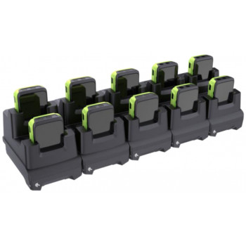 Zebra 10-slot Charge-Only cradle - polsmontage-laadstation